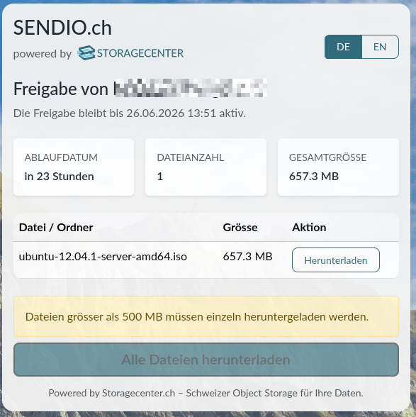 Download-Seite